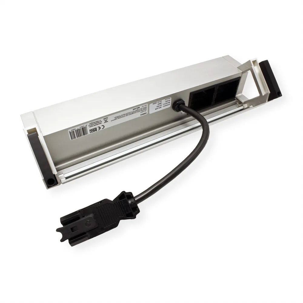 BACHMANN DESK2 3xUTE 35° 2xCM Strom 0,2m GST18 Inox lackiert