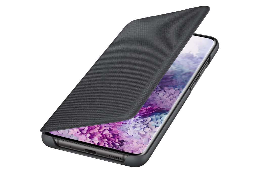 Samsung LED-View-Cover "EF-NG985" für Galaxy S20+, Schwarz