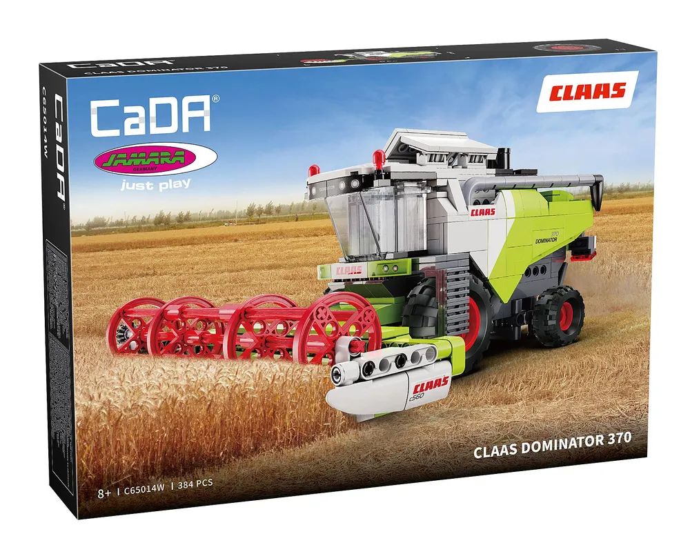 Jamara e.K. CaDA Claas Dominator 370 1:24 Bricks