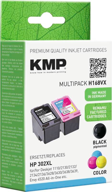 KMP Tintenpatrone H168V OEM HP 302XL