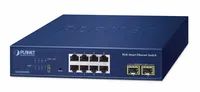 Planet Web Smart Switch GS-2210-8T2S - Switch - Kupferdraht