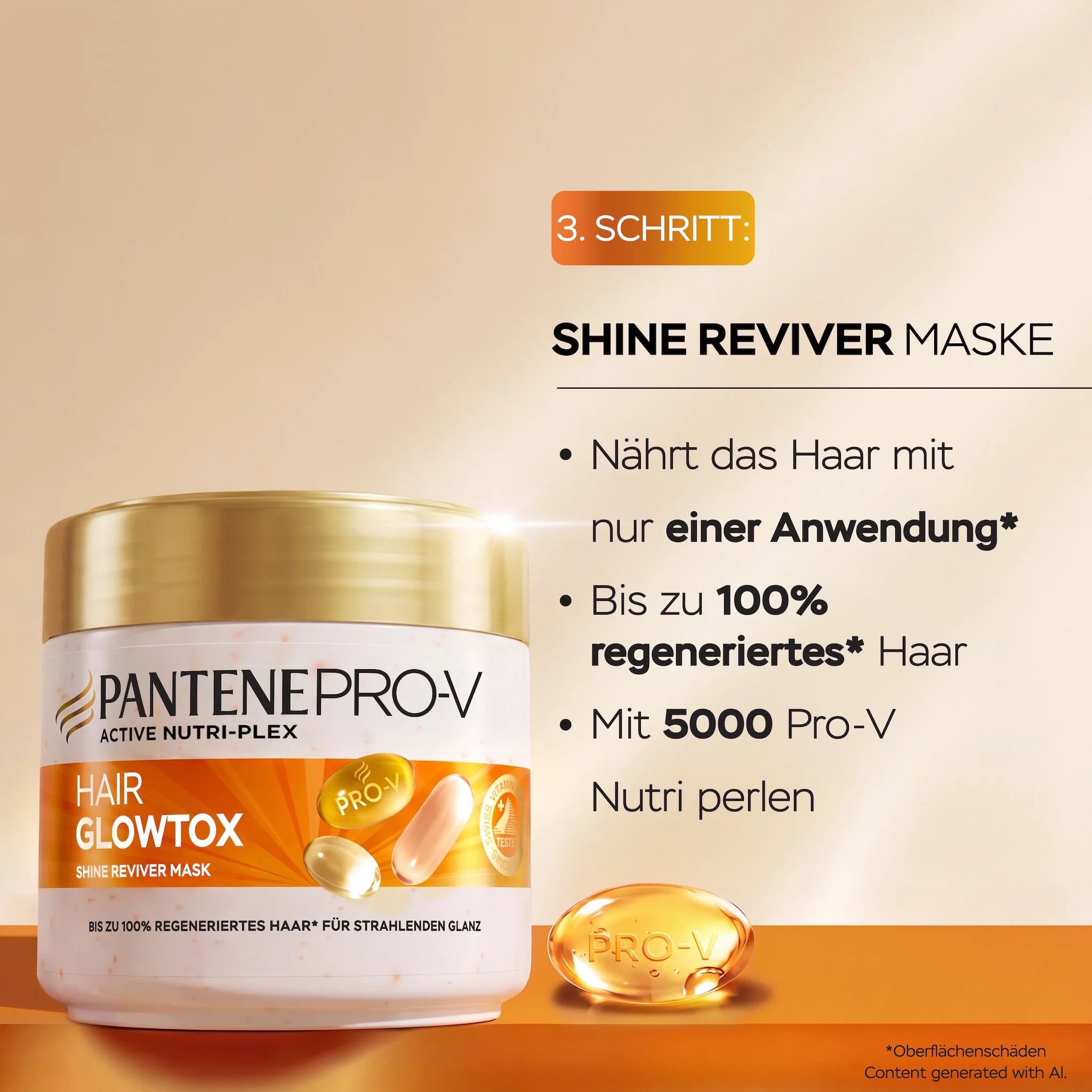 Pantene Pro-V Glowtox Haarmaske
