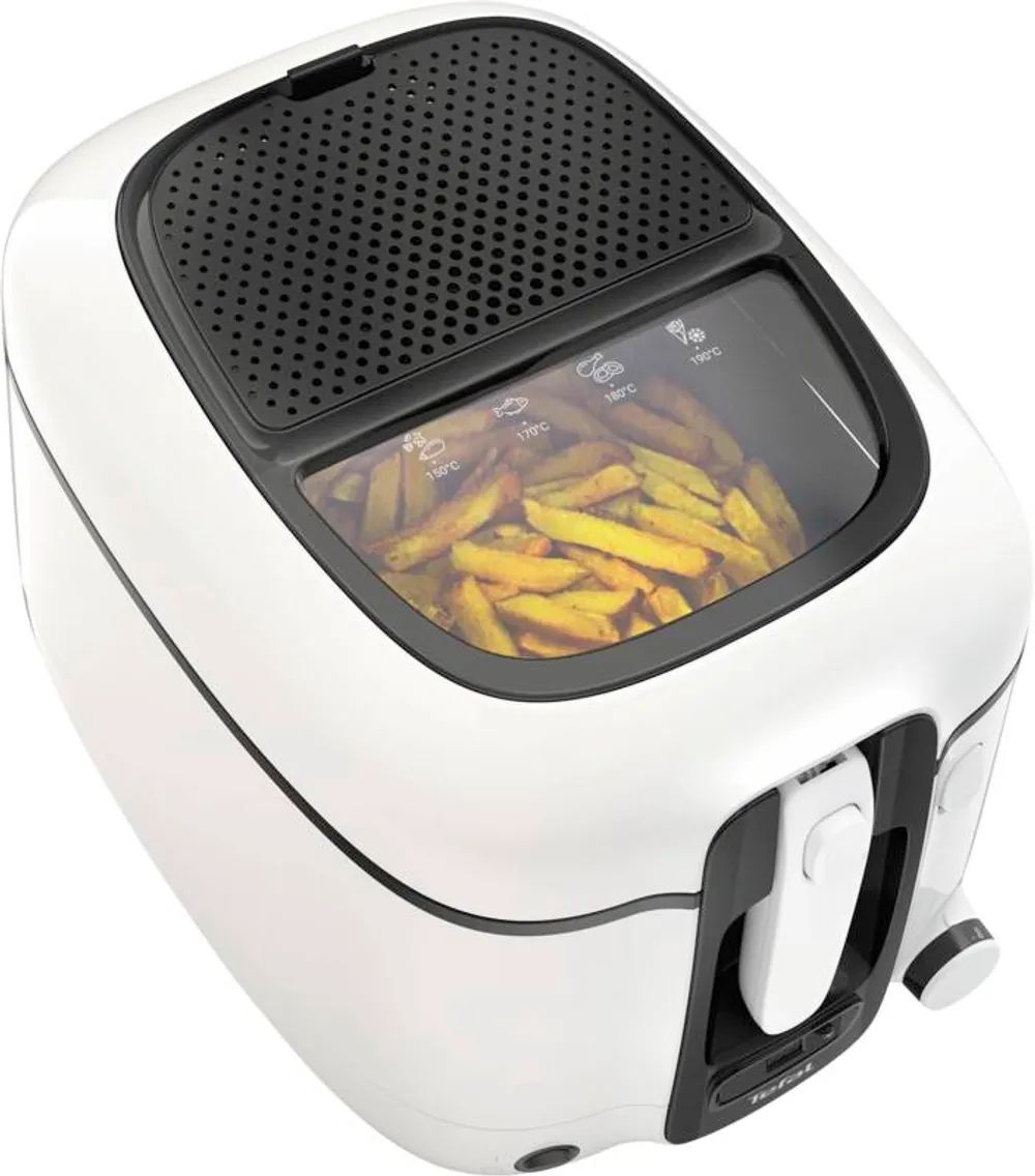 Tefal FR3140 Super Uno mit Timer Fritteuse - weiß
