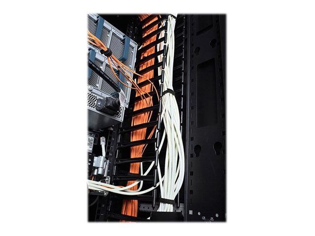 APC Rack - Kabelführungssatz - Schwarz - 48U (Packung mit 2)