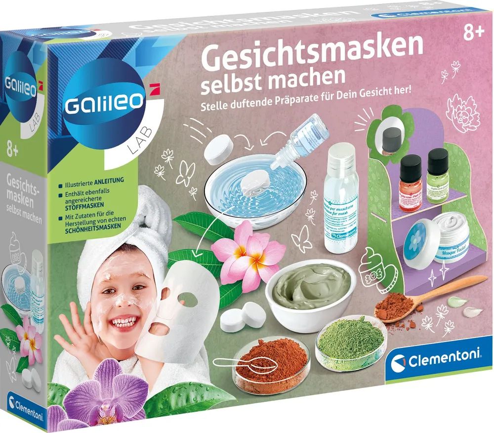 Clementoni GmbH Galileo Gesichtsmasken selbst machen