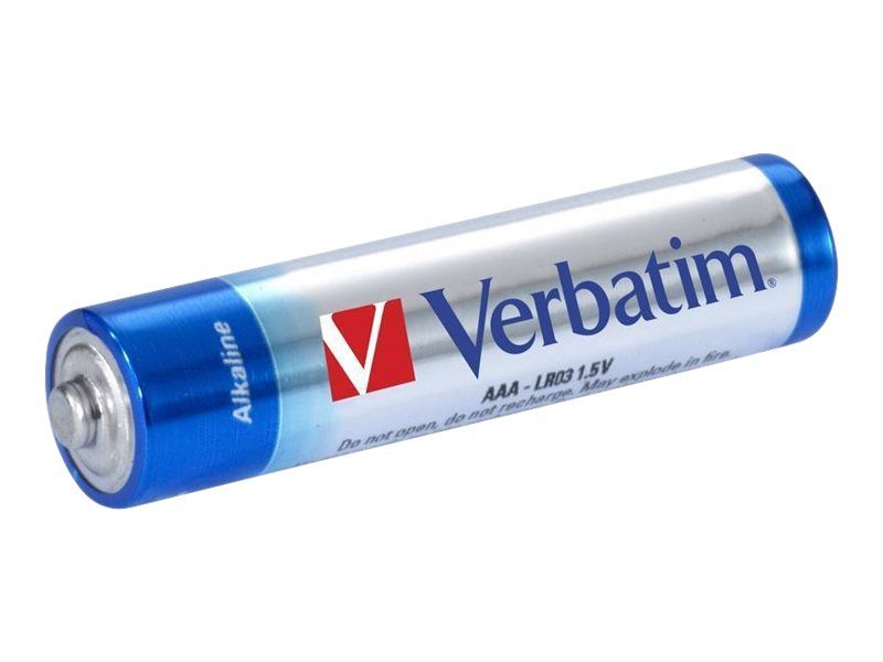 Verbatim Batterie 4 x AAA - Alkalisch