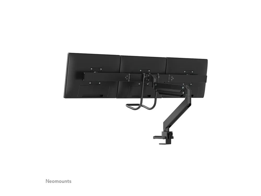 Neomounts NM-D775DX3 - Befestigungskit - Voll beweglich - für 3 LCD-Anzeigen - Schwarz - Bildschirmgröße: 43.2-68.6 cm (17"-27")