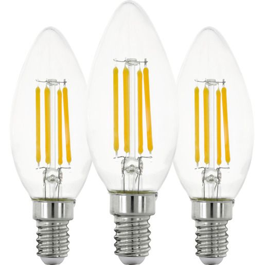 Eglo LED-KERZE C35 7W 806LM 2700K F / EGLO LM-E14-LED 3ER-SET 113107