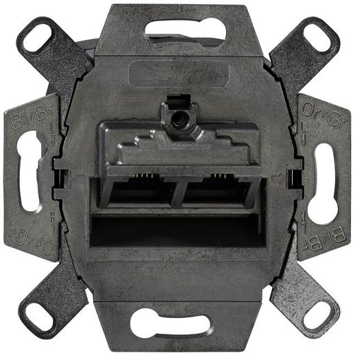 Rutenbeck DATENDOSE KAT6 2XRJ45 OHNE ZP / RUTENB N138104070 KOMPAKT N138 104 070