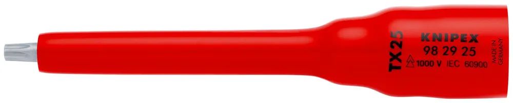 KNIPEX Steckschlüsseleinsatz 3/8" für TX25 123 mm