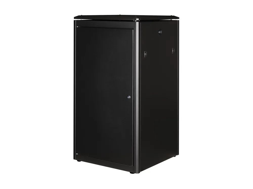 ROLINE Pro - Schrank Netzwerkschrank - mit Glastür, 600 x 600 mm (B x T)