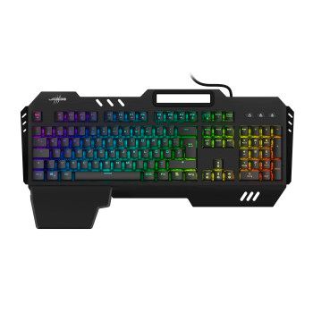 uRage Gaming-Keyboard "Exodus 800 Mechanical", Blaue Switches, Schwarz, QWERTZ DE