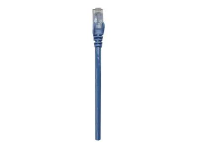 IC Intracom Intellinet Network Patch Cable, Cat6, 0.5m, Blue, CCA, U/UTP, PVC, RJ45, Gold Plated Contacts, Snagless, Booted, Lifetime Warranty, Polybag - Patch-Kabel - RJ-45 (M)