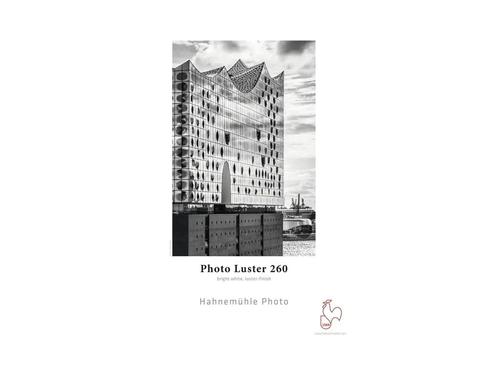 Hahnemühle Digital FineArt Photo Luster - Glanz - 265 Mikron - hochweiß - A4 (210 x 297 mm)
