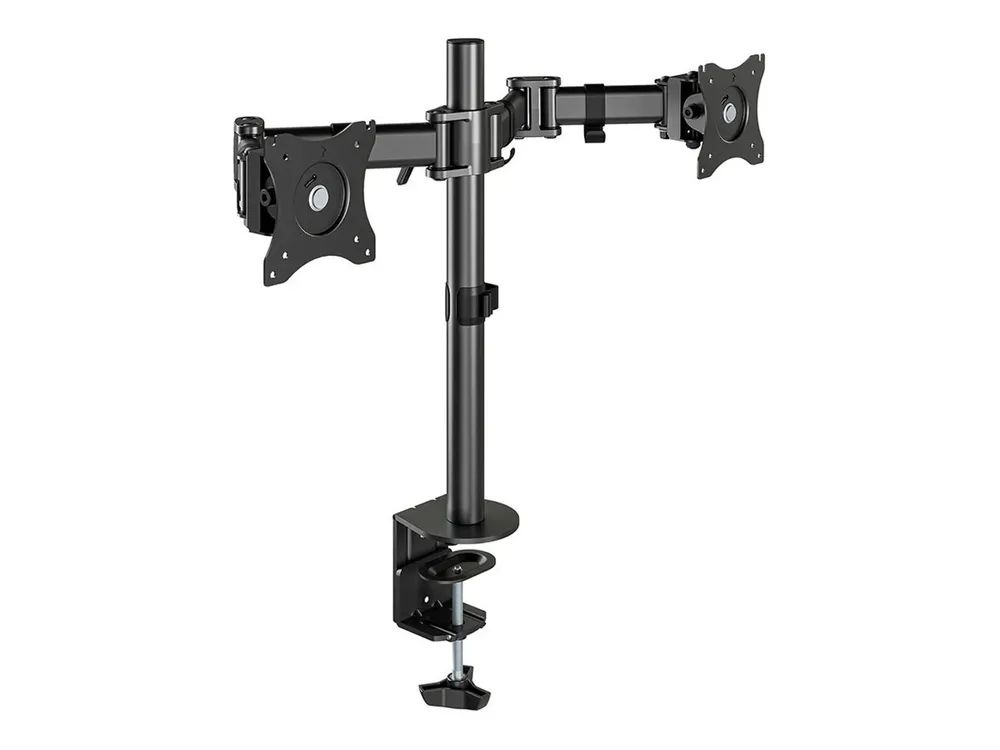 Neomounts NM-D135D - Befestigungskit - Voll beweglich - für 2 LCD-Displays - Schwarz - Bildschirmgröße: 25.4-68.6 cm (10"-27")