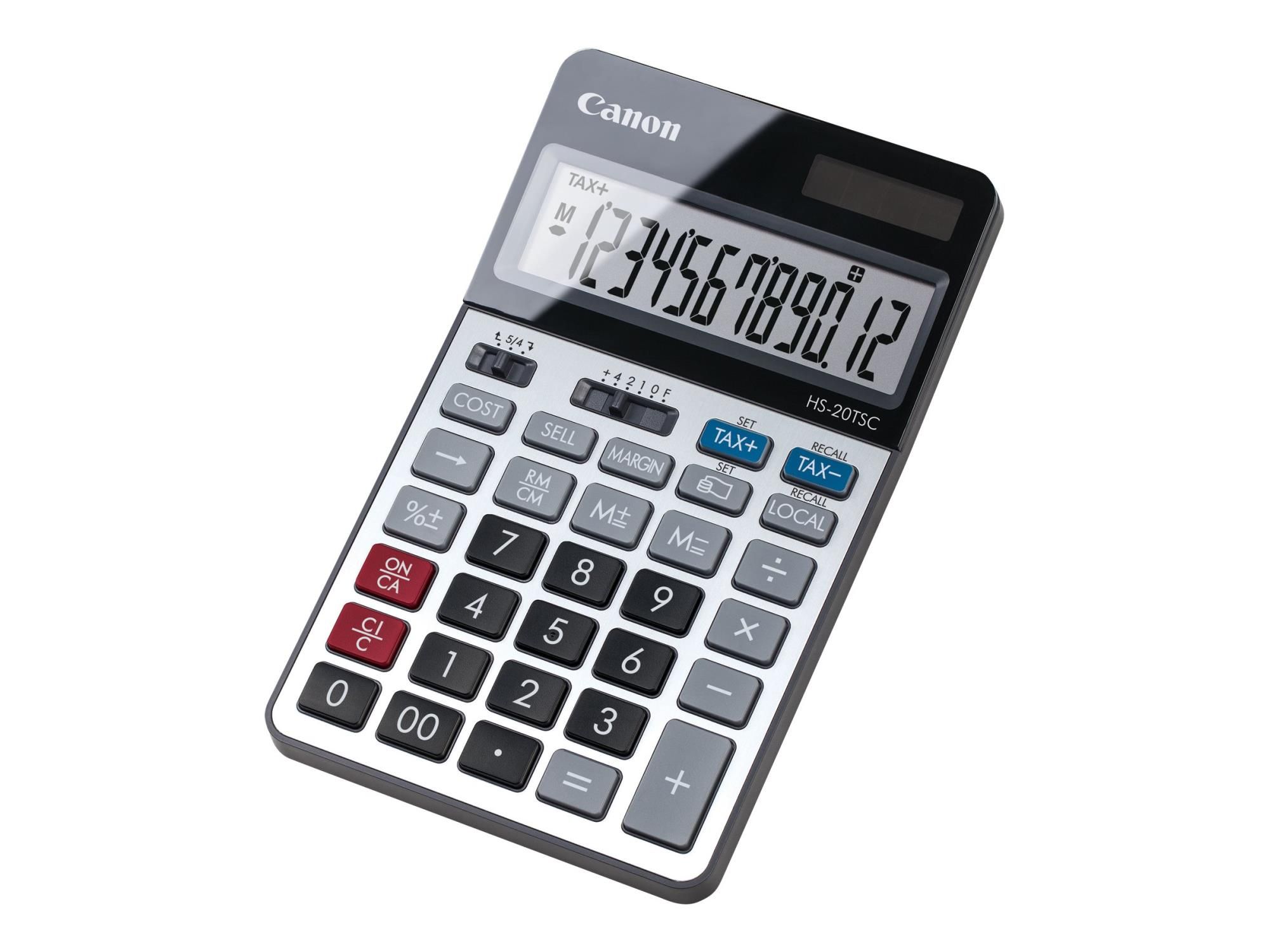 Canon HS-20TSC - Desktop-Taschenrechner - 12 Stellen