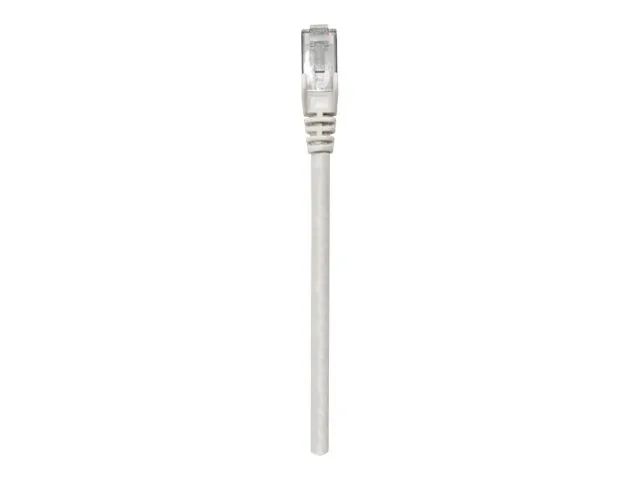 Intellinet Network Patch Cable, Cat6, 15m, Grey, CCA, U/UTP, PVC, RJ45, Gold Plated Contacts, Snagless, Booted, Lifetime Warranty, Polybag - Patch-Kabel - RJ-45 (M)