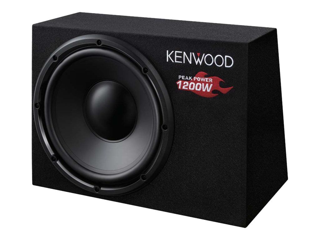 Kenwood Electronics Kenwood KSC-W1200B - Subwoofer - 300 Watt - 300 mm (11.81")
