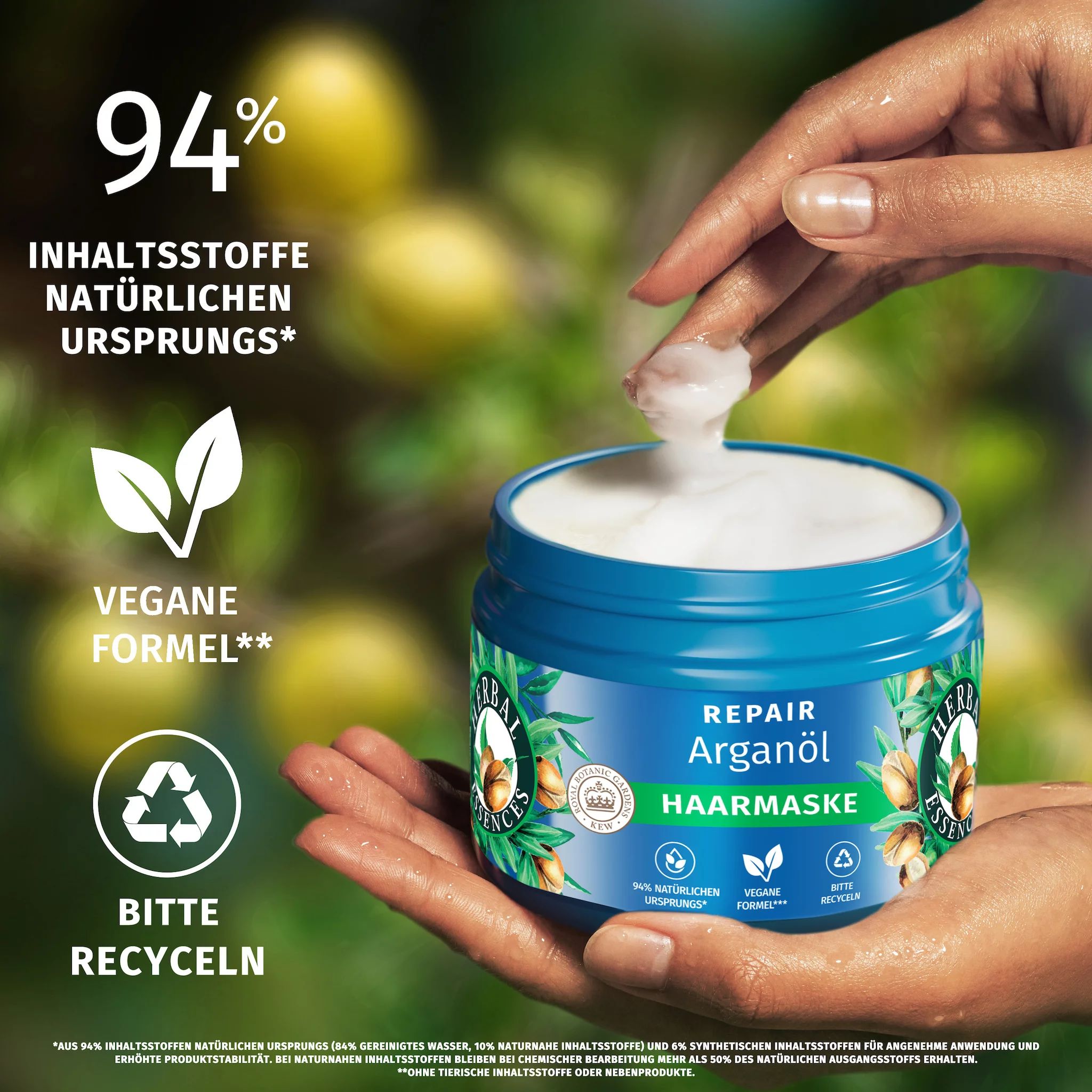 Herbal Essences Repair Argan Öl Haarmaske