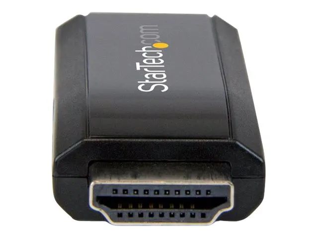 StarTech.com StarTech HDMI to VGA Adapter - Aux Audio Output - Compact - 1920x1200 - HDMI to VGA (HD2VGAMICRA)