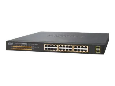 Planet GSW-2620HP - Switch - 24 x 10/100/1000 (PoE+)
