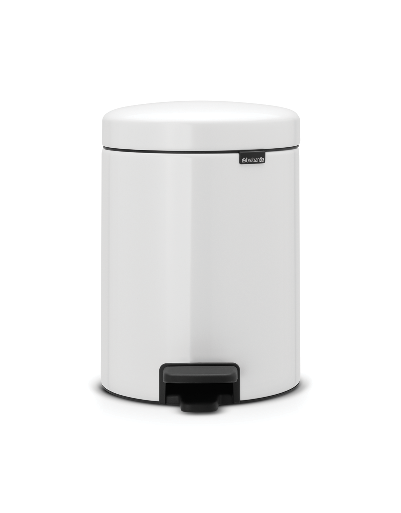Brabantia NewIcon Treteimer, 5l, White