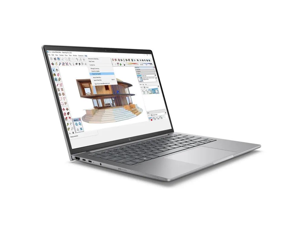 HP ZBook 8 G1i Mobile Workstation - Intel Core Ultra 7 255H - Win 11 Pro - RTX 500 Ada - 16 GB RAM - 1 TB SSD NVMe - 35.6 cm (14")