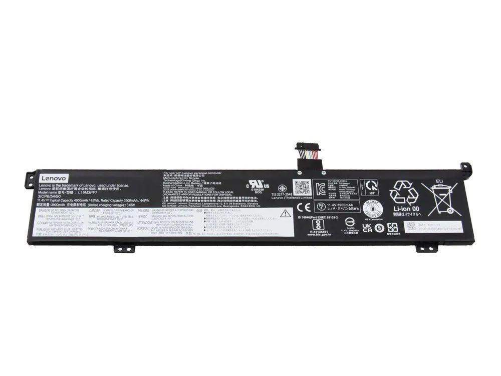 Lenovo SD/A L19D3PF4 11.52V45Wh3cell 5B10W89836 - Batterie - 3.950 mAh