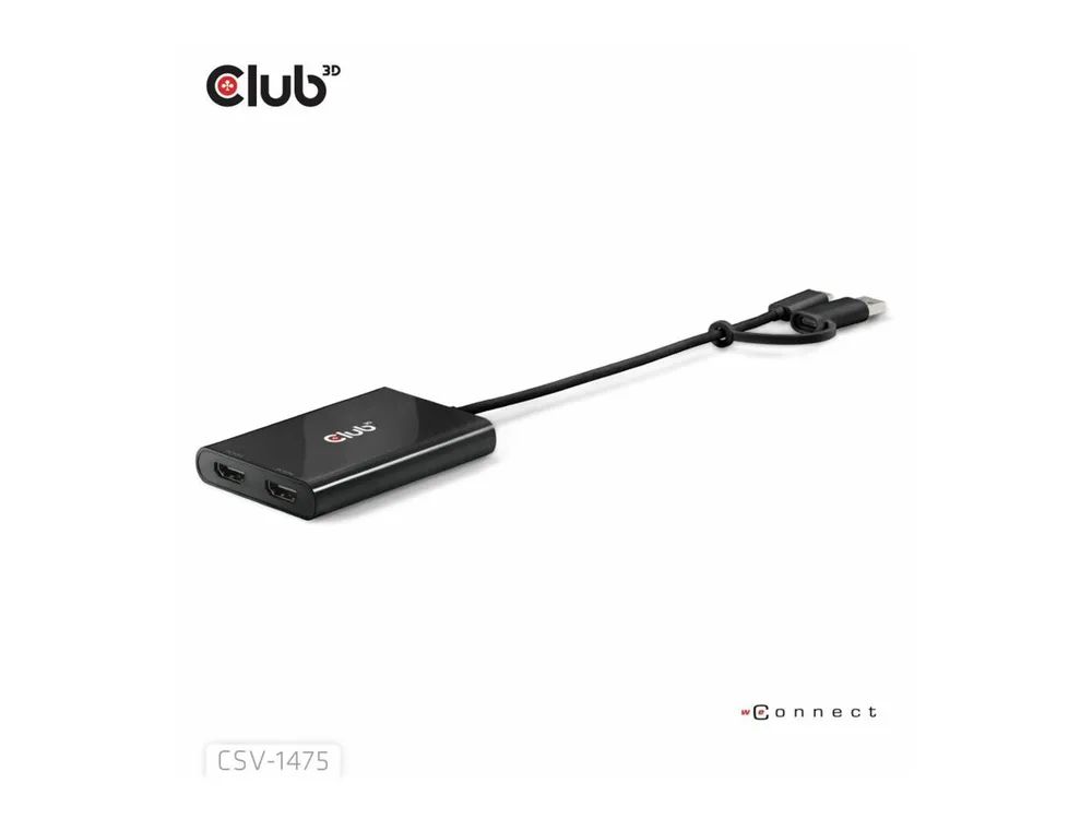 Club 3D Videoadapter - 24 pin USB-C, USB Typ A (M)