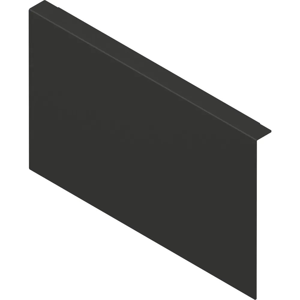BLUM AMBIA-LINE Adapterprofil Höhe C, B242 mm, Stahl Carbonschwarz