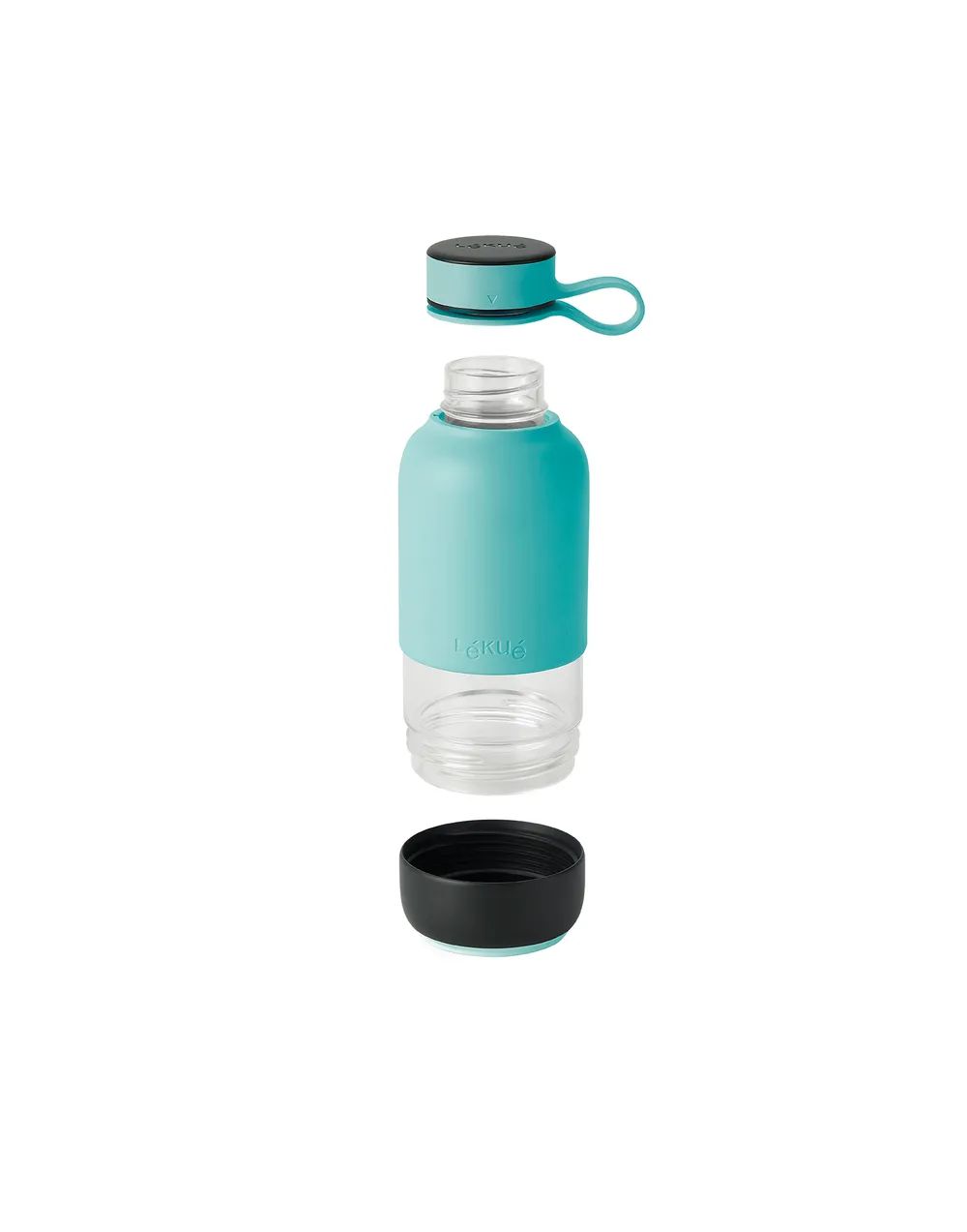 Lékué Trinkflasche To Go - Turquoise