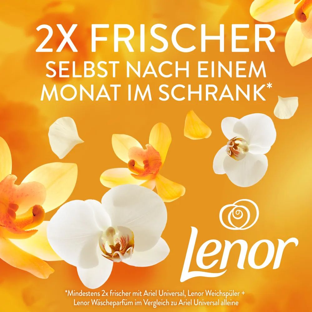 Lenor Wäscheparfüm, Orchidee & Vanille, 495g
