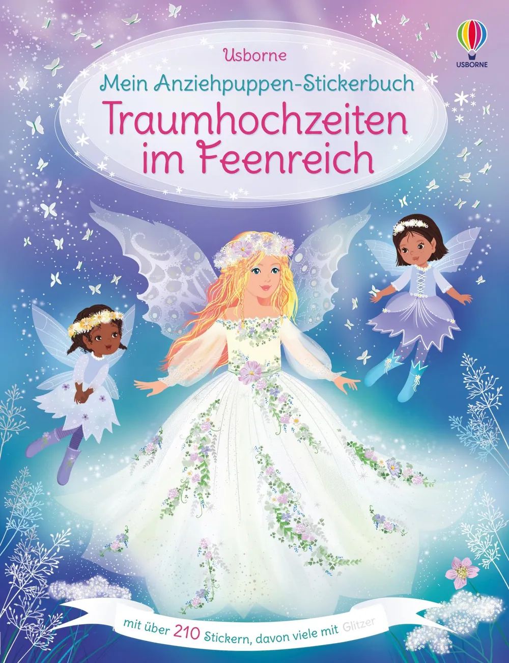 dtv Verlagsgesellschaft mbH & Co.KG Anziehpuppen-Stickerbuch Traumhochzeit