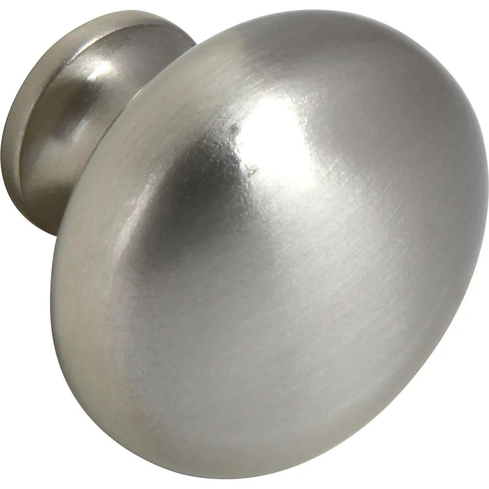 Sun Chain Trading Co., Ltd Furniture Hardware Knopf Pallas ø 32 mm, Tiefe 27 mm, Zinkdruckguss vernickelt matt