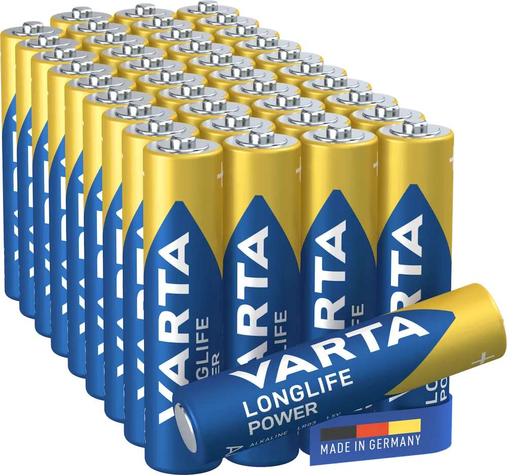 VARTA LONGLIFE Power AAA Tray 40
