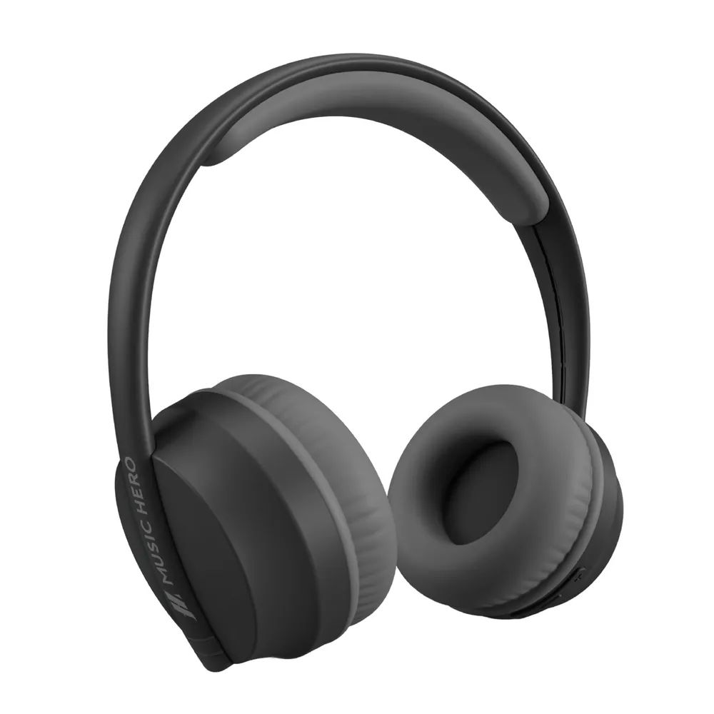 MUSIC HERO FLOXY 2.0 Bluetooth Stereo On-Ear Headset, 20 Std. Akkulaufzeit schwarz