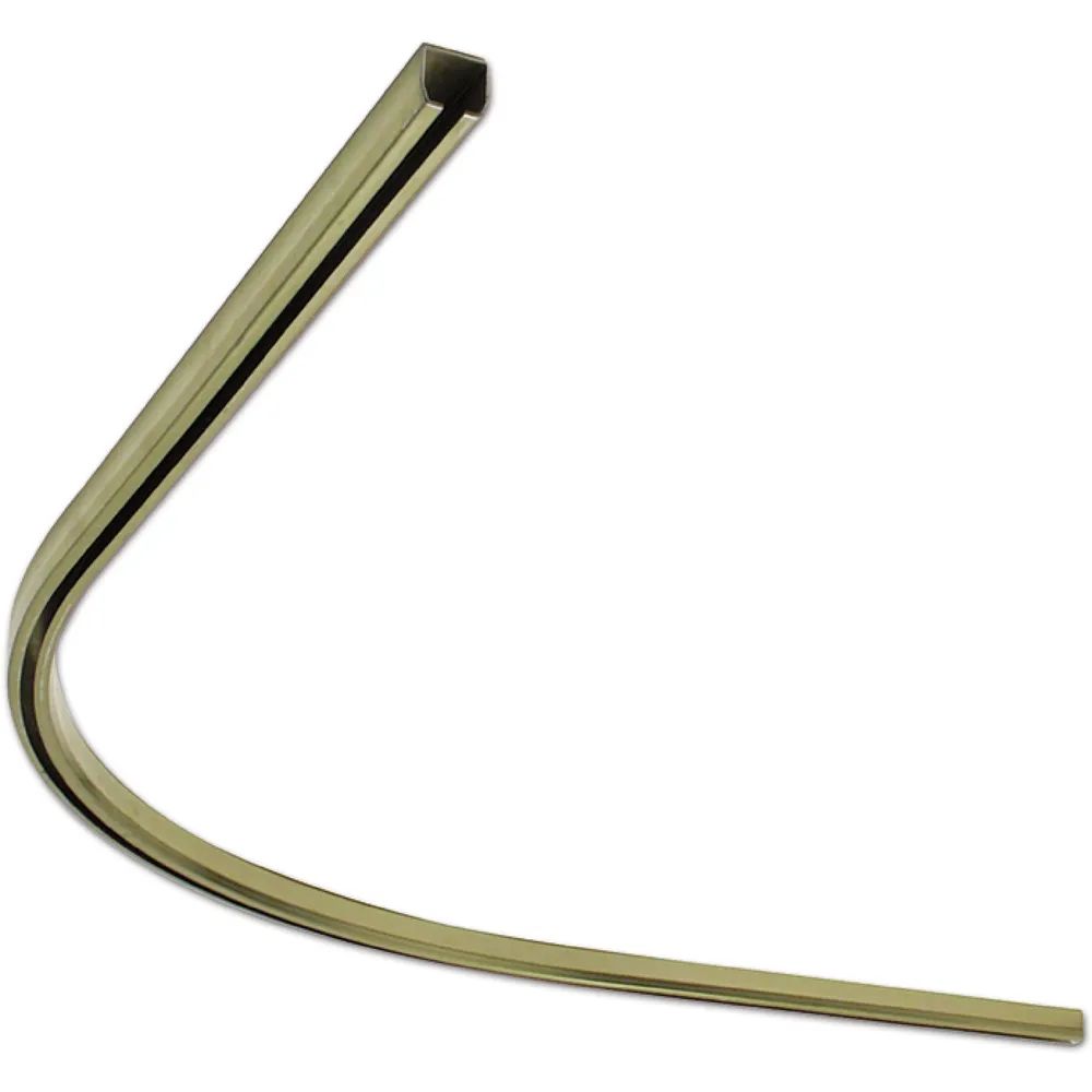 Helm Kreisbogen HELM 400, 90° horizontal, Stahl verzinkt, gelb