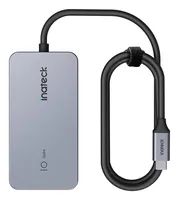 Inateck HB2027 - USB 3.2 Gen 2 (3.1 Gen 2) Type-C - HDMI - USB 3.2 Gen 2 (3.1 Gen 2) Type-A - USB 3.2 Gen 2 (3.1 Gen 2) Type-C - MicroSD (TransFlash) - SD - 10000 Mbit/s - 30 Hz - 3840 x 2160 Pixel