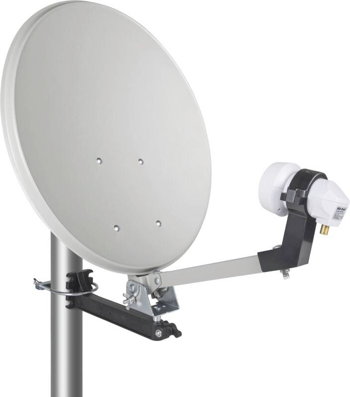 Megasat Campingkoffer mit LNB und Kabel