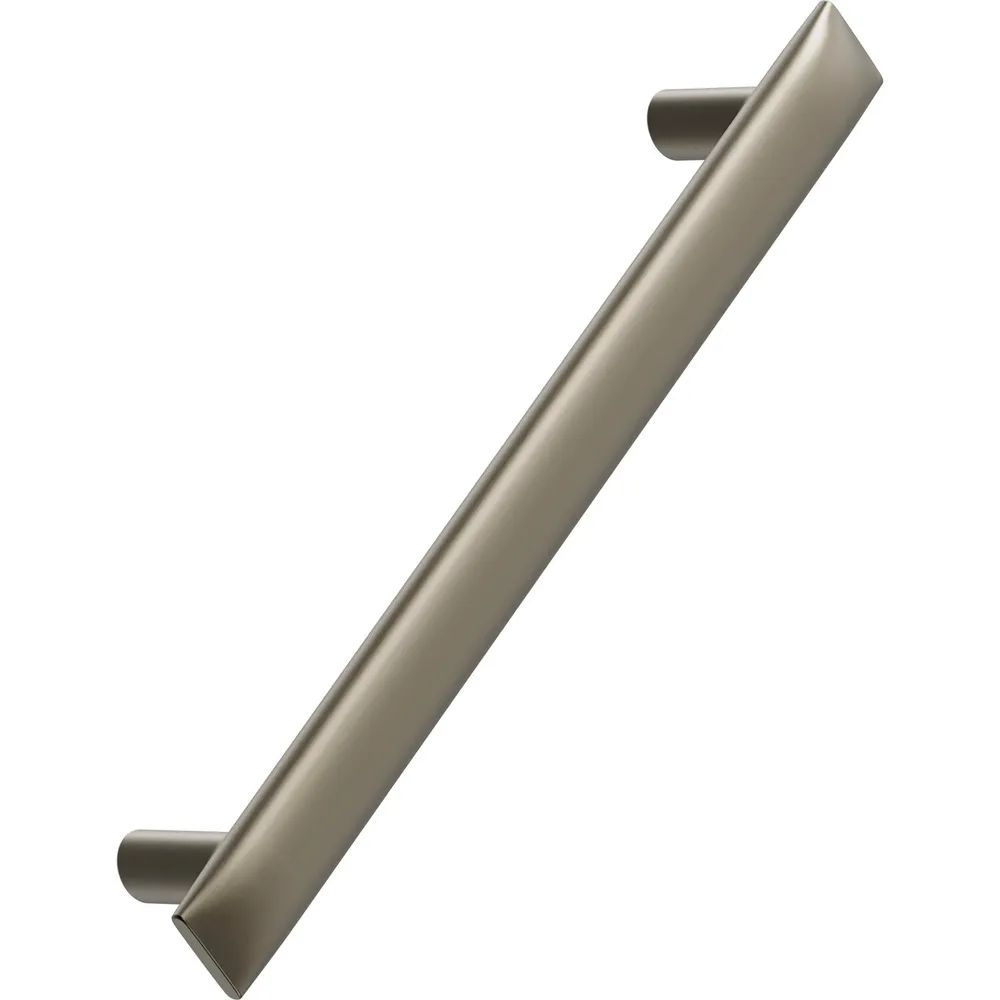 Furnipart Möbelgriff Flow Breite 196 mm, LA 160 mm, Zinkdruckguss, Messing gebürstet