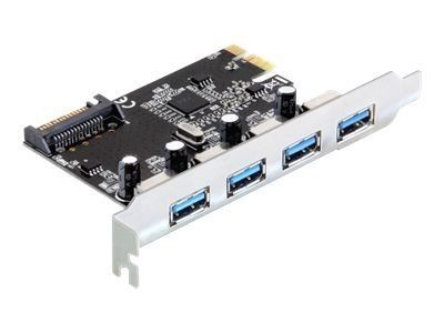 Delock PCI Express Card > 4 x USB 3.0 - USB-Adapter