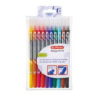 Herlitz 11367232 - 10 Stück(e) - Schwarz - Blau - Braun - Grün - Orange - Pink - Violett - Rot - Gel