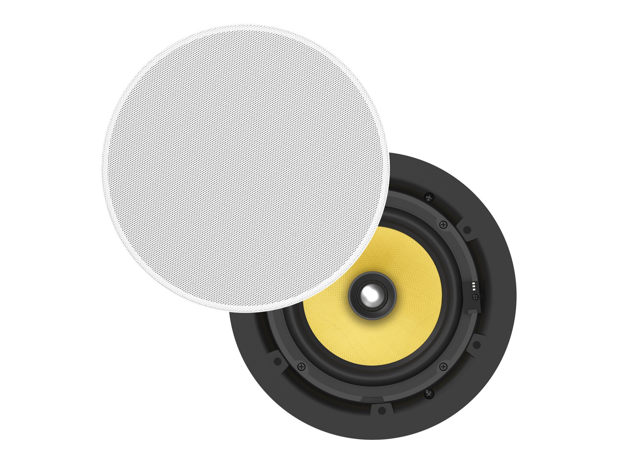 Vision CS-1900P - Lautsprecher - kabellos - Bluetooth - 35 Watt - zweiweg - koaxial - weiß (Grill Farbe - weiß)