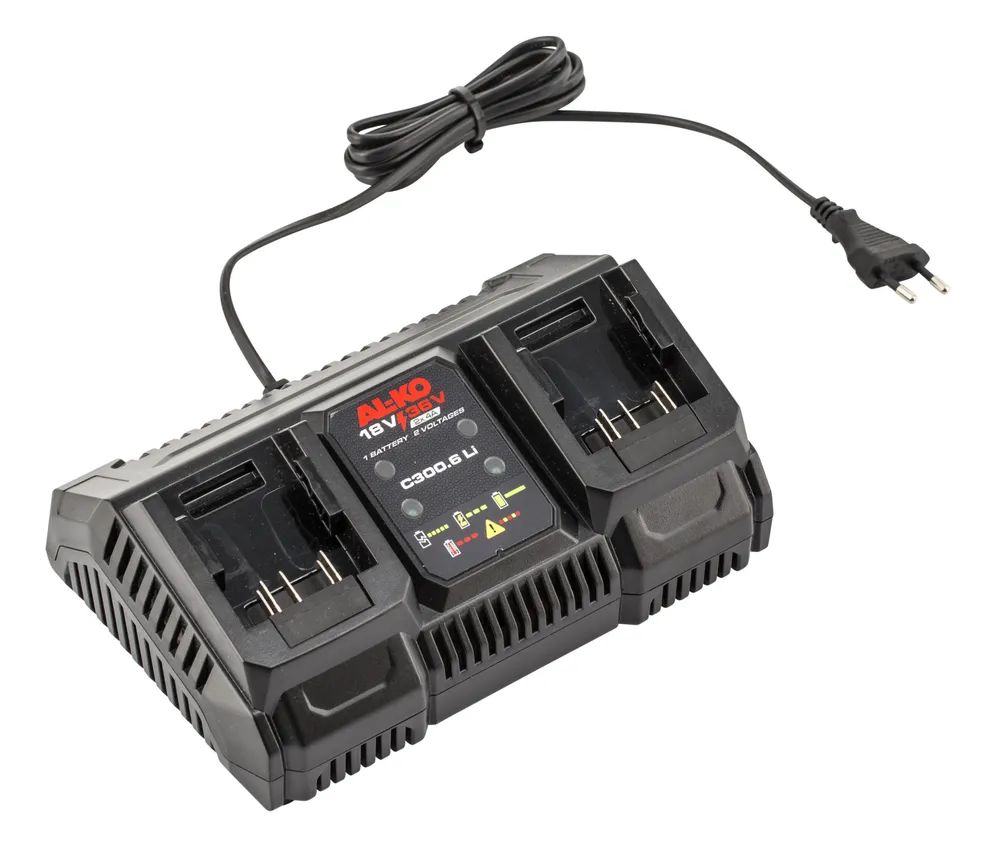 AL-KO Doppelladegerät C300.6 Li 18V/36V (2x4A)