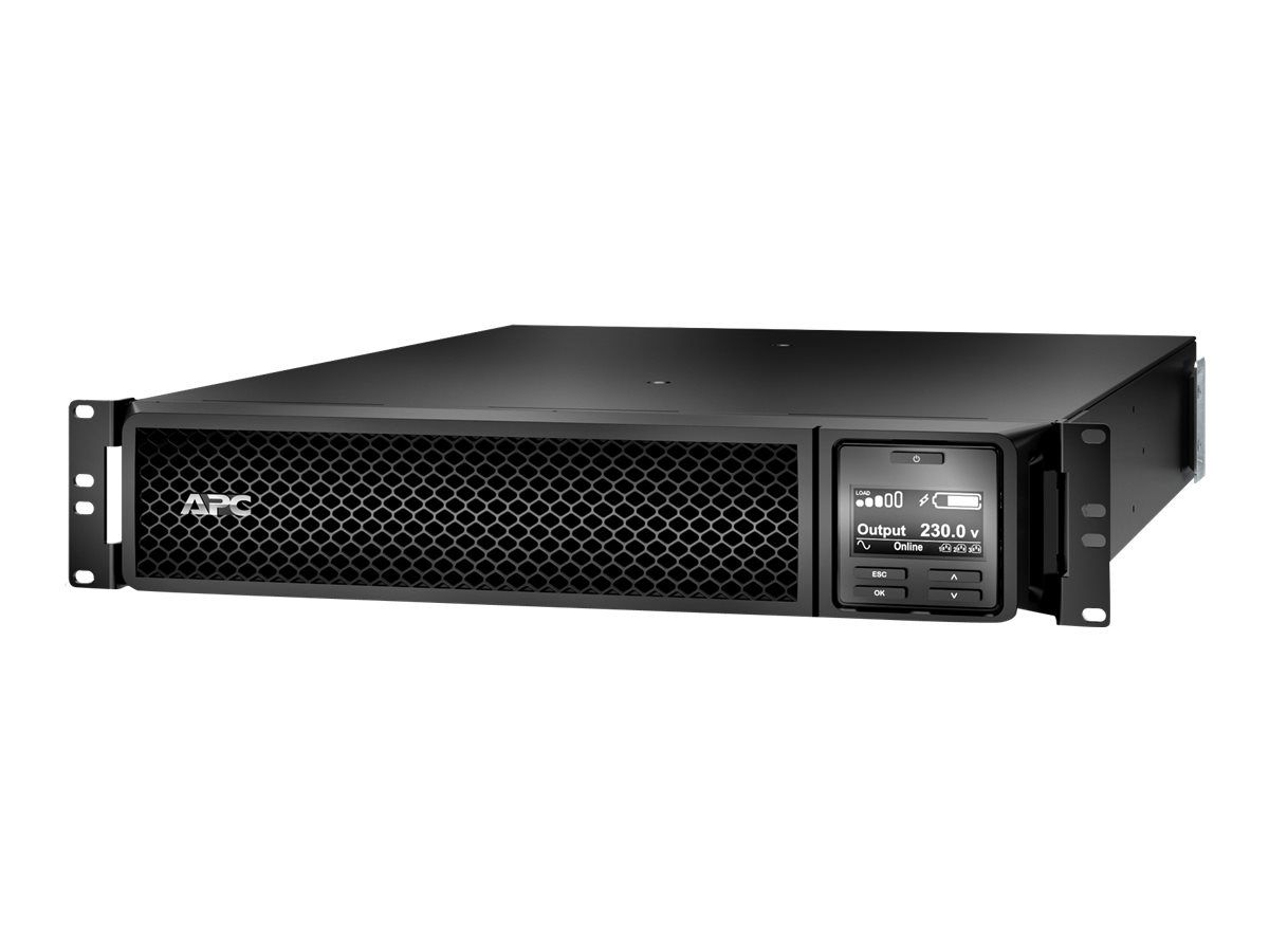 APC Smart-UPS SRT 3000VA RM - USV (Rack - einbaufähig) - Wechselstrom 208/230 V - 2700 Watt - 3000 VA - USB - Ausgangsanschlüsse: 10 - 2U - 48.3 cm (19")