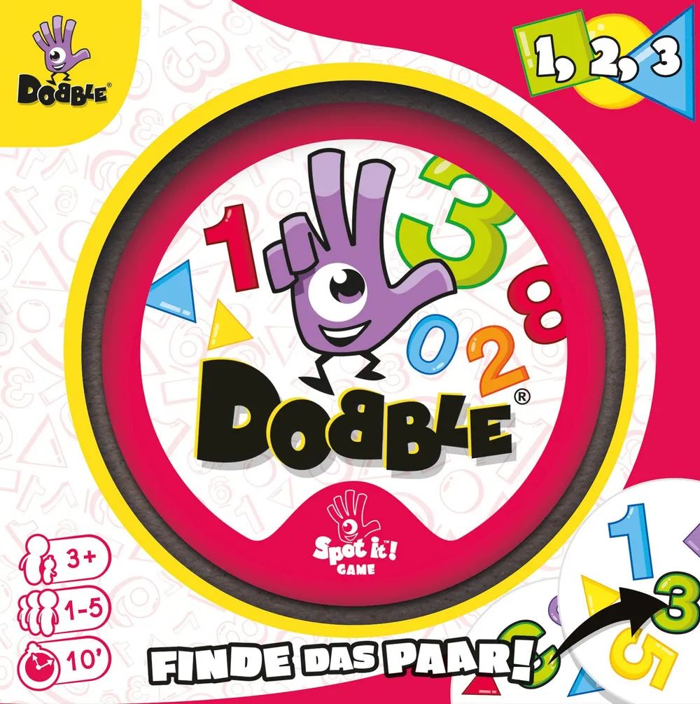 Asmodee GmbH Dobble 1, 2, 3