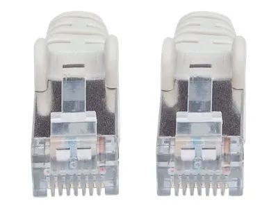 Intellinet Network Patch Cable, Cat6, 7.5m, Grey, Copper, S/FTP, LSOH / LSZH, PVC, RJ45, Gold Plated Contacts, Snagless, Booted, Lifetime Warranty, Polybag - Patch-Kabel - RJ-45 (M)