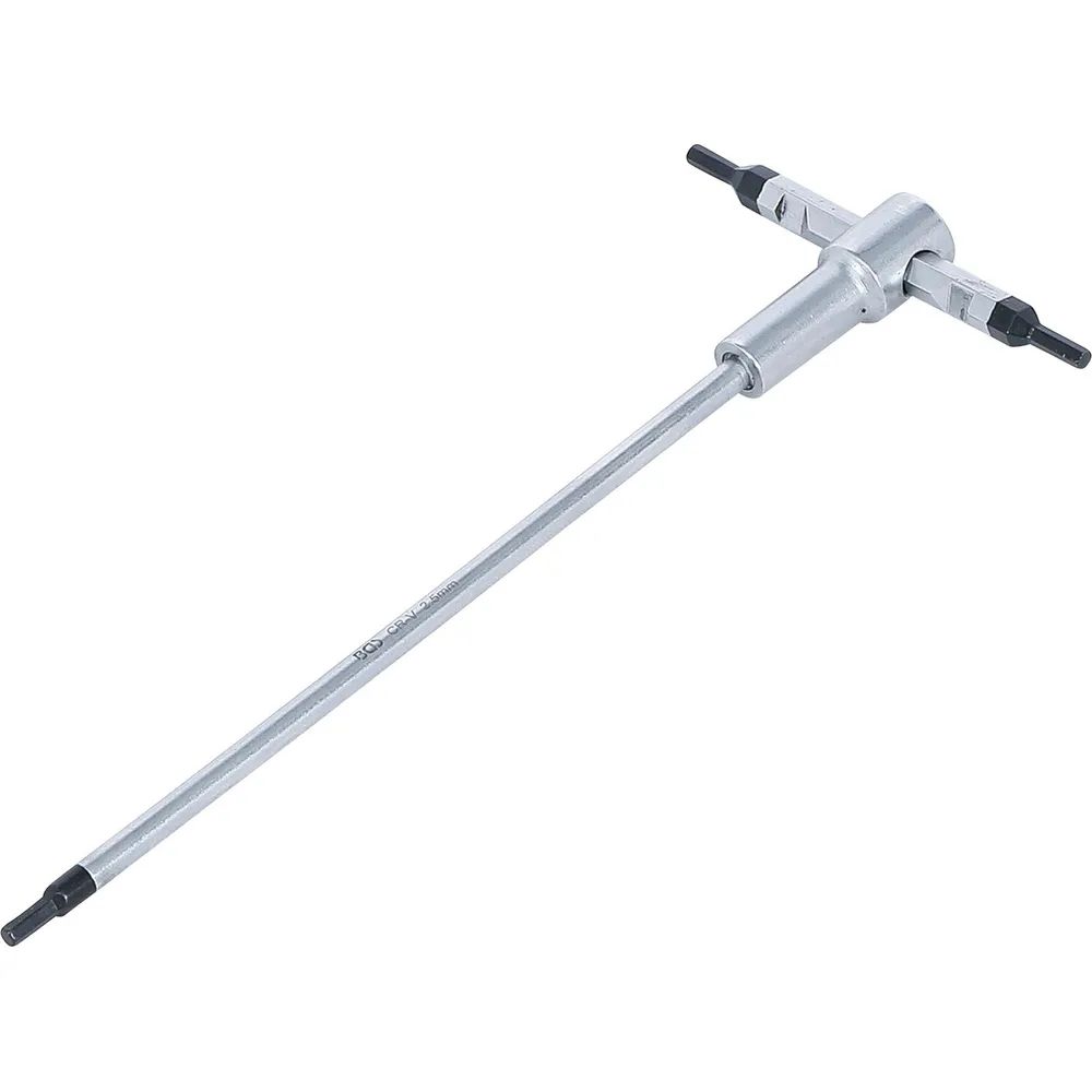 BGS Sechskant Stiftschlüssel mit T-Gleitgriff 2.5 mm