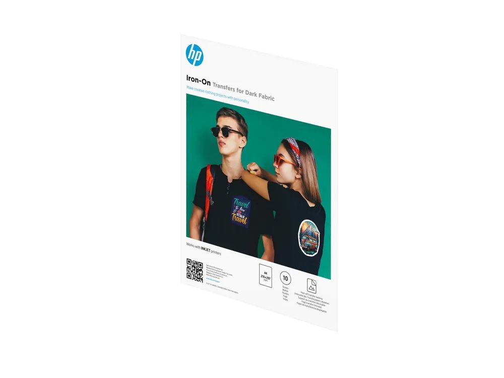 HP Matt - A4 (210 x 297 mm) 10 Blatt Transferpapier