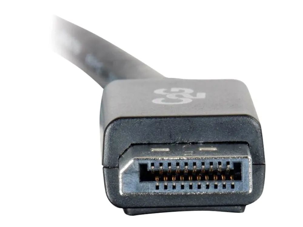 C2G 2m DisplayPort to Single Link DVI-D Adapter Cable M/M - DP to DVI - Black - DisplayPort-Kabel - DisplayPort (M)